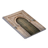 GRAY WOODEN DEUR NOTITIEBOEK (Rechterzijde)