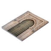 GRAY WOODEN DEUR NOTITIEBOEK (Linkerzijde)