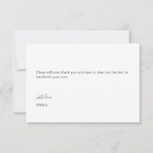 Gray Yellow Polka Dot Flat Bedankt (Achterkant)