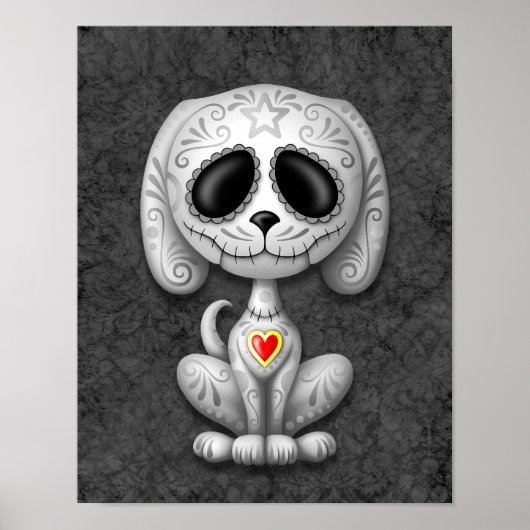 Gray Zombie Sugar Puppy Poster (Voorkant)