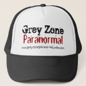 Gray Zone Paranormal Trucker Hat Trucker Pet (Voorkant)