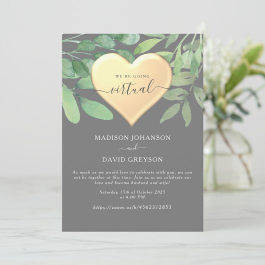 Gray Zoom Weddenschap Kaart (Staand voorkant)