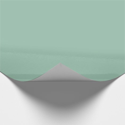Grayed Jade Cadeaupapier (Hoek)