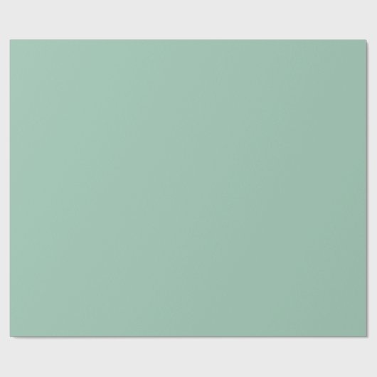 Grayed Jade Cadeaupapier (Vlak)