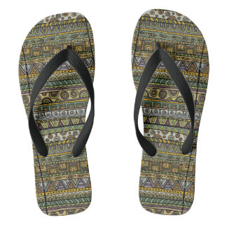 Graygreen Wax Adult Flip Flops, Wide Straps Teenslippers
