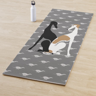 Grayhound Sisters Illustratie Yoga Mat
