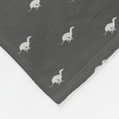 Grayhound Sisters Illustration Fleece Blanket (Hoek)