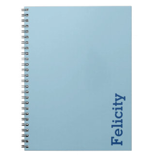 Grayish Green Blue Notitieboek