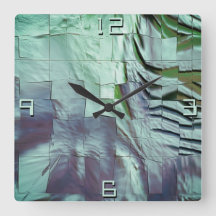 Grayish mint mozaïek met licht geslepen en satin