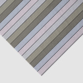 Grays Greens And Black Stripes On Watercolor Paper Tissuepapier (Detail)