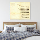 Gray's Harbour Admiralty Inlet Canvas Afdruk (Insitu (Slaapkamer))