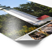 Grays Harbour Lighthouse Foto Afdruk (Hoek)