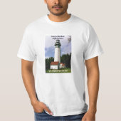 Grays Harbour Lighthouse, Washington T-Shirt (Voorkant)
