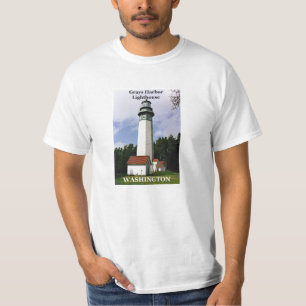 Grays Harbour Lighthouse, Washington T-Shirt