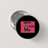Grays Nieuwjaar wijkt ronde Button af (Voorkant /achterkant)