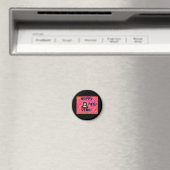 Grays Nieuwjaar Wint Ronde Magnet (Insitu (Vaatwasser))