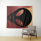 Grays - oude Alien Faux Canvas Wandkleed (In Situ (horizontaal))