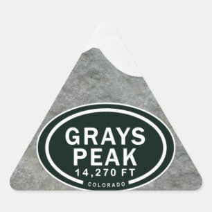 Grays Peak 14,270 FT CO Mountain-Stickers Sticker