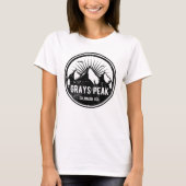 Grays Peak Colorado Mountains T-shirt (Voorkant)