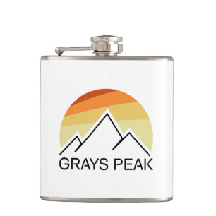 Grays Peak Retro Heupfles