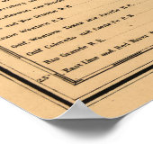 Gray's Railroad Map of Texas (1877) Poster (Hoek)