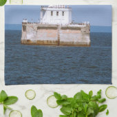 Grays Reef Light keukendoek Theedoek (Gevouwen)