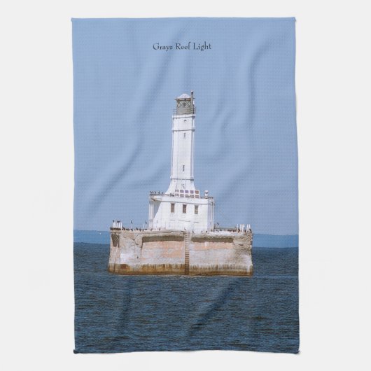 Grays Reef Light keukendoek Theedoek (Verticaal)
