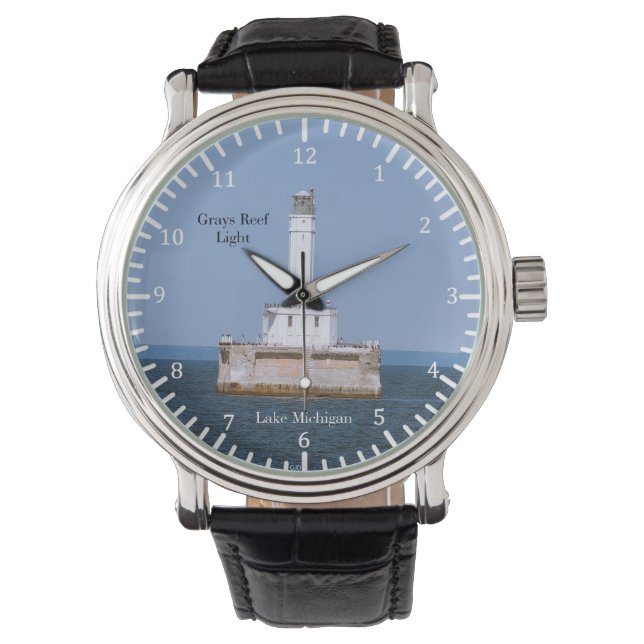 Grays Reef Light watch Horloge (Voorkant)