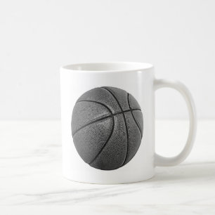 Grayscale Basketball Koffiemok