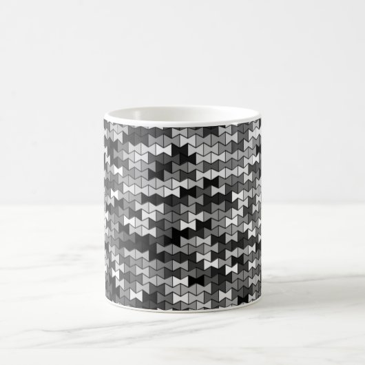 Grayscale Bowties 11oz Mok (Center)