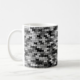 Grayscale Bowties 11oz Mok