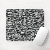 Grayscale Bowties Mousepad Muismat (Met muis)