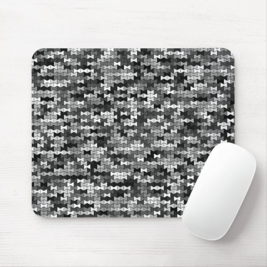 Grayscale Bowties Mousepad Muismat (Met muis)