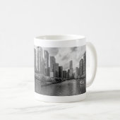 Grayscale Coffee-Mok voor de grayscopen van Chicag Koffiemok (Voorkant rechts)