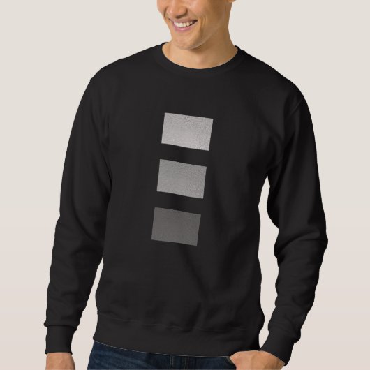 Grayscale Digital Art Sweatshirt (Voorkant)