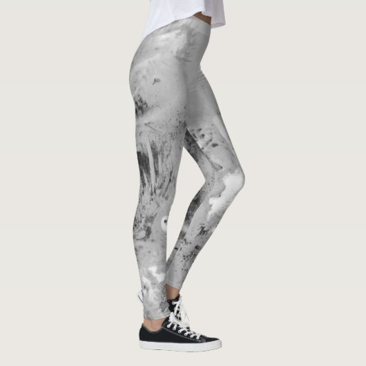 Grayscale Dragon-Leggings Leggings (Rechts)