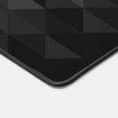 Grayscale driehoek geometrische vierkanten patroon bureaumat (Hoek)