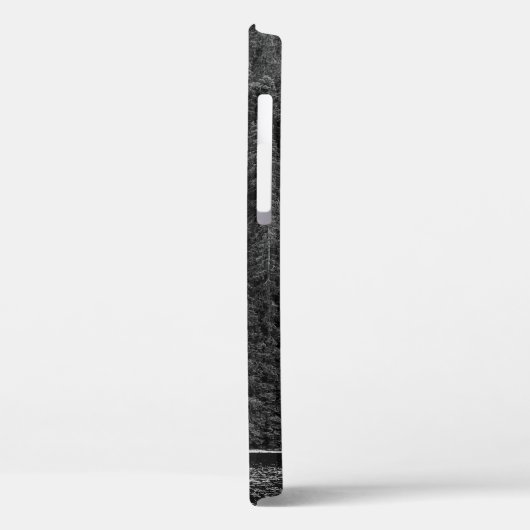 GRAYSCALE FOTO VAN BOMEN NEAR RIVER Case-Mate iPhone CASE (Achterkant / Links)