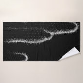 GRAYSCALE FOTO VAN CACTUS BADHANDDOEK (Badhanddoek)