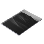 GRAYSCALE FOTO VAN DESERT NOTITIEBOEK (Linkerzijde)