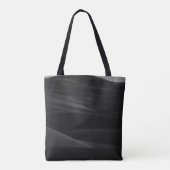 GRAYSCALE FOTO VAN DESERT TOTE BAG (Achterkant)