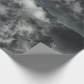 GRAYSCALE FOTO VAN HET BEREIK CADEAUPAPIER (Hoek)