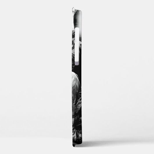 GRAYSCALE FOTO VAN MANNEN MET BESIDE 60163 TREIN Case-Mate iPhone CASE (Achterkant / Links)