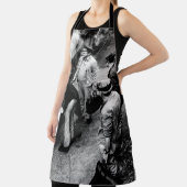 GRAYSCALE FOTO VAN MANNEN MET BESIDE 60163 TREIN SCHORT (Insitu)