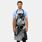 GRAYSCALE FOTO VAN MANNEN MET BESIDE 60163 TREIN SCHORT (Gedragen)