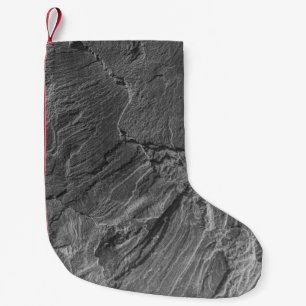 GRAYSCALE FOTO VAN ROCK FORMATIE KLEINE KERSTSOK