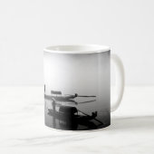 GRAYSCALE FOTO VAN TWEE ROUWBOTEN KOFFIEMOK (Voorkant rechts)