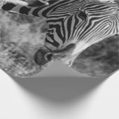 GRAYSCALE FOTO VAN ZEBRAS CADEAUPAPIER (Hoek)