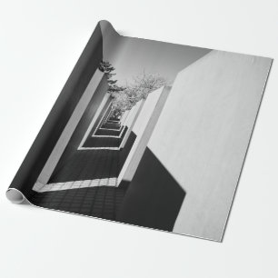 GRAYSCALE FOTOGRAFIE VAN ALLEY CADEAUPAPIER