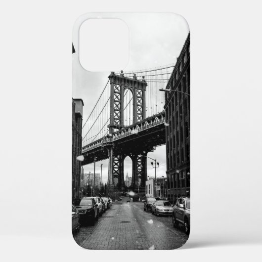 GRAYSCALE FOTOGRAFIE VAN BROOKLYN BRIDGE Case-Mate iPhone CASE (Achterkant)